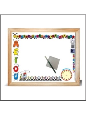 Quadro Branco Lousa Branca Infantil 40x50 Lousinha