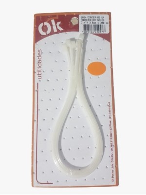 OK ABRACADEIRA NYLON 3.6X300MM C/5 UN.