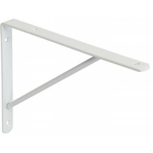 CANTONEIRA EM L 25CM DE FERRO BRANCO