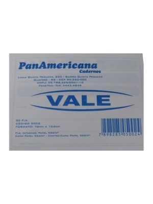 VALE SIMPLES 50F 76X104MM