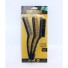 KIT DE ESCOVAS DE AÇO C/3 PÇS 21,5CM