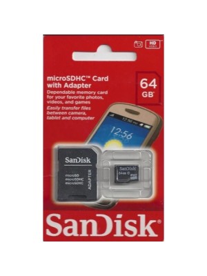 CARTAO DE MEMORIA 64GB SANDISK UN. MFP.X