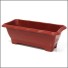 FLOREIRA MED MARROM 37X17CM UN.