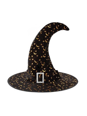 CHAPEU DE BRUXA HALLOWEEN CURVADO UN. FESTA BRASIL