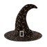 CHAPEU DE BRUXA HALLOWEEN CURVADO UN. FESTA BRASIL
