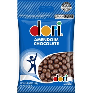 AMENDOIM CHOCOLATE 150G UN.