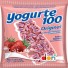 BALA YOGURTE 100 MORANGO 400G UN.