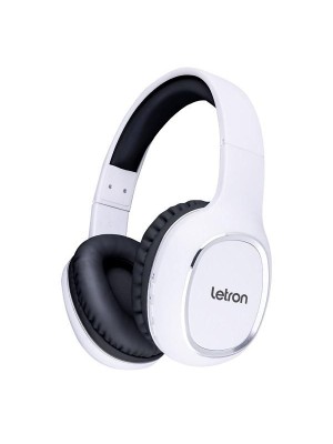 FONE DE OUVIDO S/FIO MOOD PRETO E BRANCO BLUETOOTH LETRON