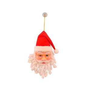 ENFEITE NATALINO CABECA NOEL 20X9CM UN. ZEIN