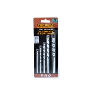 BROCAS CONCRETO CRTL KIT C/5 PCS UN.