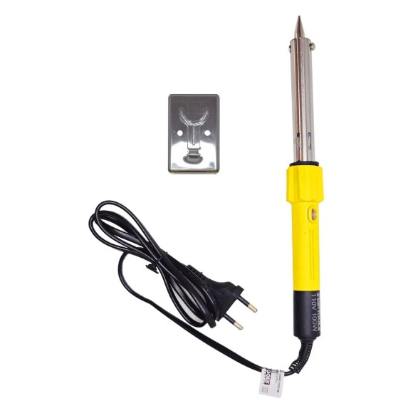 FERRO DE SOLDA CABO PLASTICO 60WTS 220V UN.