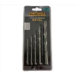 BROCA P/ METAL CRTL JOGO C/5 PCS UN.