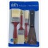 PINCEL 3PCS E ESPATULA UN.