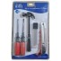 FERRAMENTA 5PCS FENDA/PHILIPS/MARTELO/ESTILETE/REFIL UN.