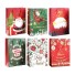 SACOLA DE PAPEL 28X37X12CM PARA PRESENTE NATAL UN. MULTIART