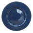 PRATO RASO PORCELANA AZUL GLOSSY 26CM UN.