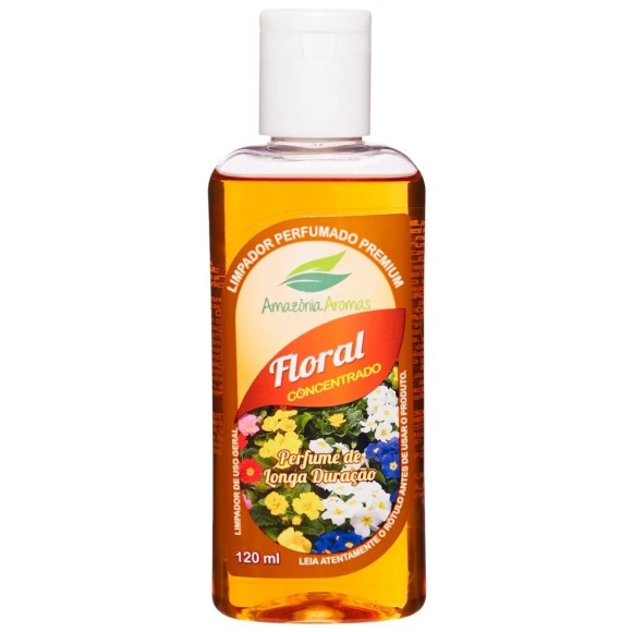 LIMPADOR CONCENTRADO FLORAL 120ML UN.