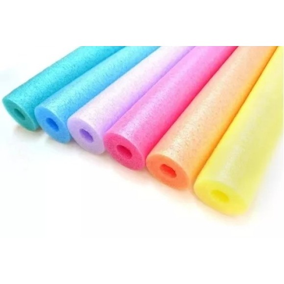 FLUTUADOR ESPAGUETE COLORIDO UN. 165X65MM BRASILPEX