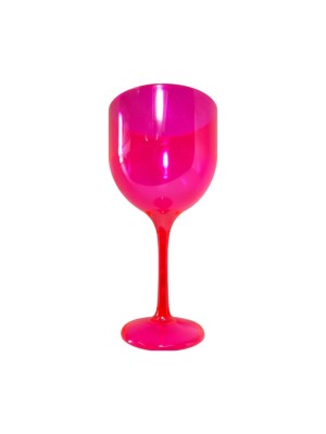 TACA GIN ROSA NEON 580ML UN. PLASTI FESTA