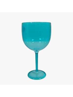 TACA GIN VERDE TRANSLUCIDO 580ML UN. PLASTI FESTA