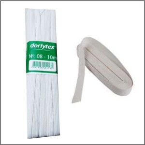ELASTICO N 08 10M DORLYTEX