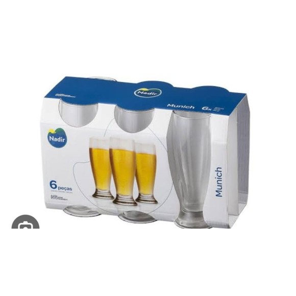 COPO DE CERVEJA MUNICHINHO 300ML DISTRIB MODENUTI