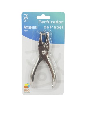 FURADOR DE PAPEL 12,5CM UN.