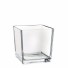 VASO DE VIDRO QUADRADO 5,5X5,5CM UN. RIO TIJUCAS