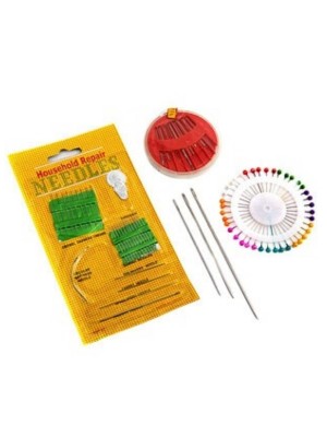 AGULHAS KIT C/45 E 40 ALFINETES UN.