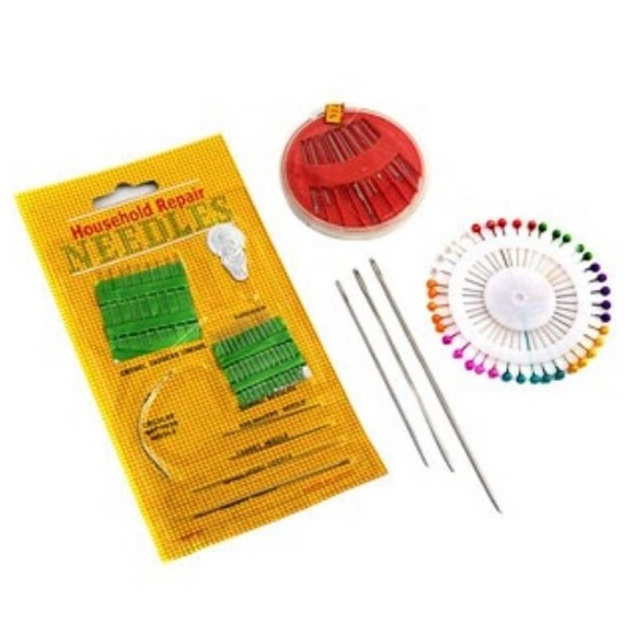 AGULHAS KIT C/45 E 40 ALFINETES UN.