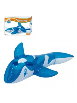 BOIA BALEIA TRANSPARENTE 145X80CM UN. WELLMIX