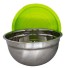 TIGELA INOX 22CM C/ TAMPA UN.
