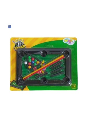 KIT MINI BILHAR P C/19 PCS UN. WELLMIX