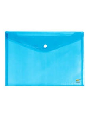 PASTA MALOTE A4 C/BOTAO 33,2X23,7CM AZUL UN.