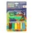 MASSA DE MODELAR KIT DINO C/ 6 CORES 5 MOLDES UN.