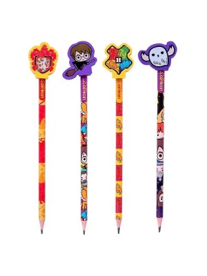 LAPIS HB COM BORRACHA NA PONTA HARRY POTTER UN.