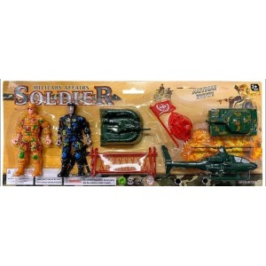 COMANDO TROPAS DE SOLO C/7PCS UN. 